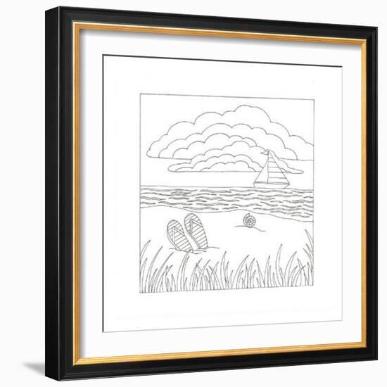 Summer Time Fun-Pam Varacek-Framed Art Print