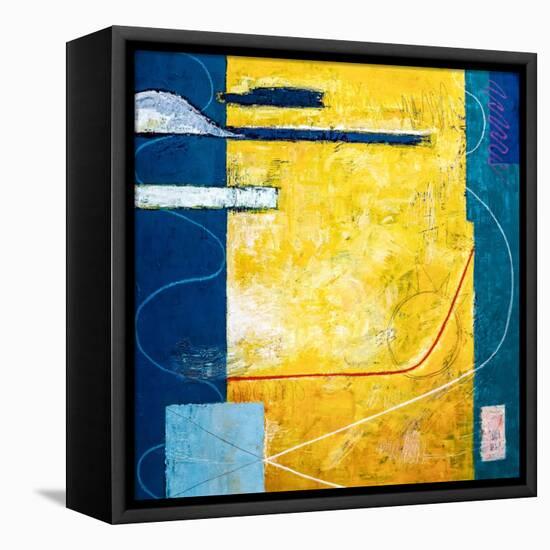 Summer time-Hyunah Kim-Framed Stretched Canvas