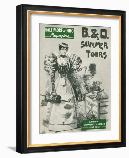 Summer Tours: 1948-null-Framed Giclee Print