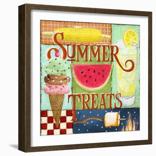 Summer Treats-Art Licensing Studio-Framed Giclee Print