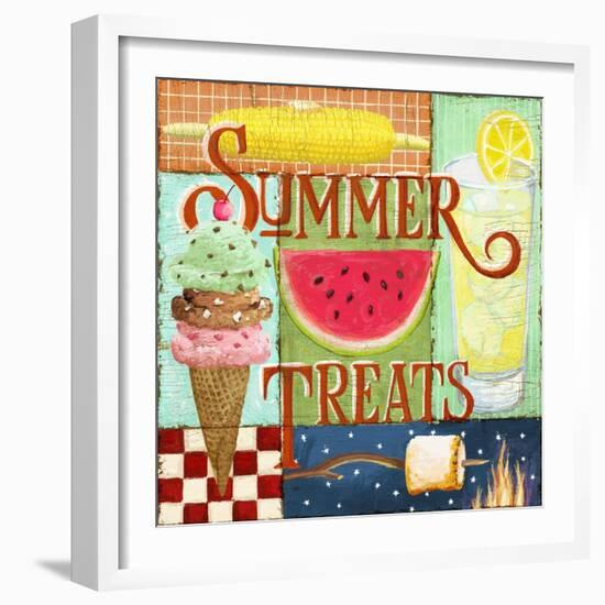 Summer Treats-Art Licensing Studio-Framed Giclee Print