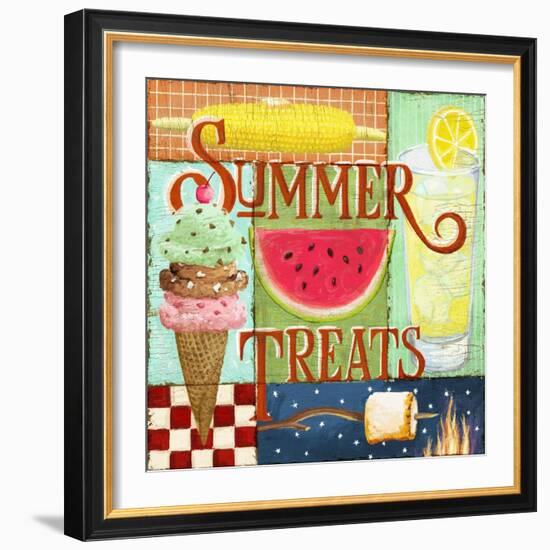 Summer Treats-Art Licensing Studio-Framed Giclee Print