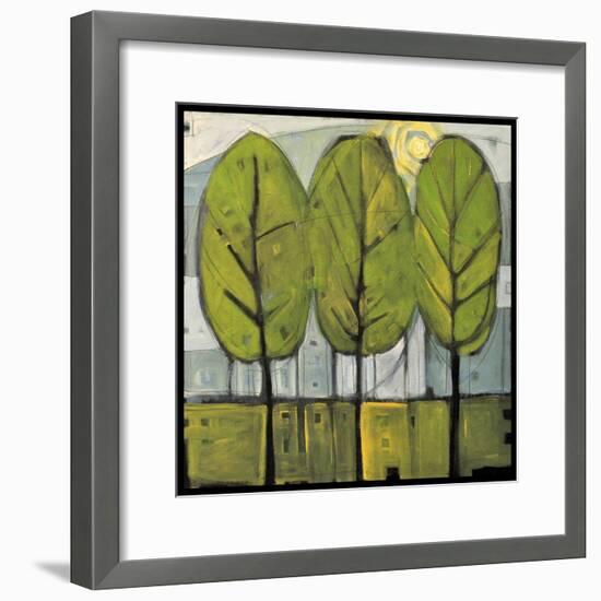 Summer Trees-Tim Nyberg-Framed Premium Giclee Print