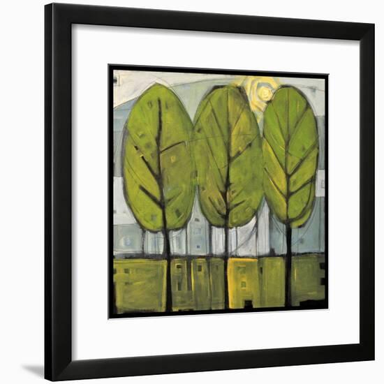 Summer Trees-Tim Nyberg-Framed Premium Giclee Print