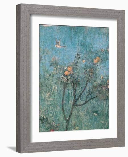 Summer Triclinium: Garden Paintings, 20, 1st Century, Mural-null-Framed Giclee Print