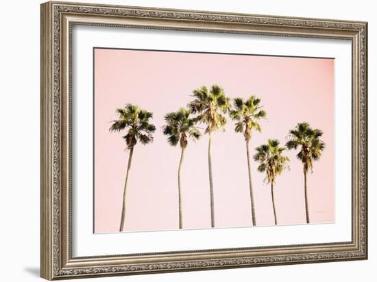 Summer V Pink-Laura Marshall-Framed Art Print