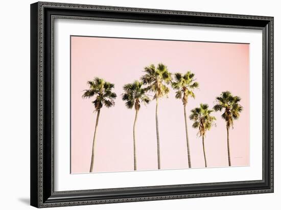 Summer V Pink-Laura Marshall-Framed Art Print