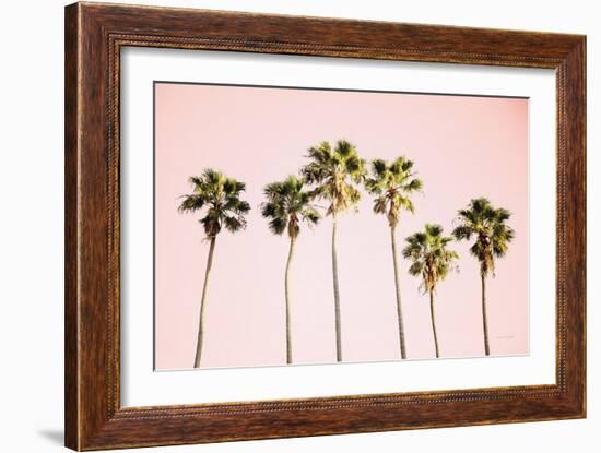 Summer V Pink-Laura Marshall-Framed Premium Giclee Print