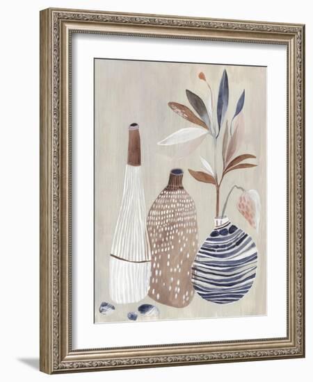 Summer Vase II-Maya Woods-Framed Art Print