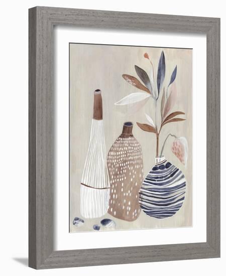 Summer Vase II-Maya Woods-Framed Art Print