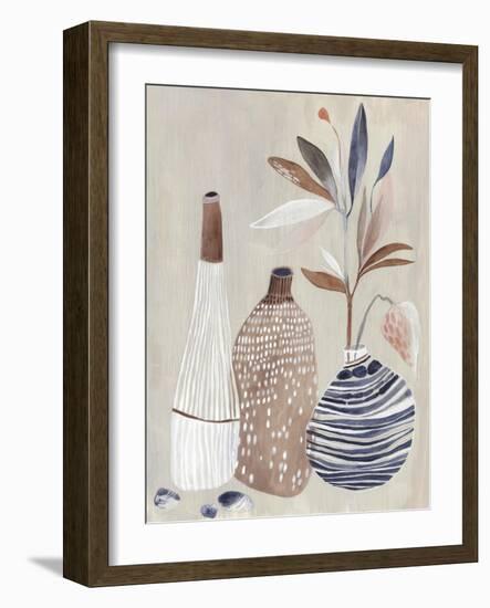 Summer Vase II-Maya Woods-Framed Art Print