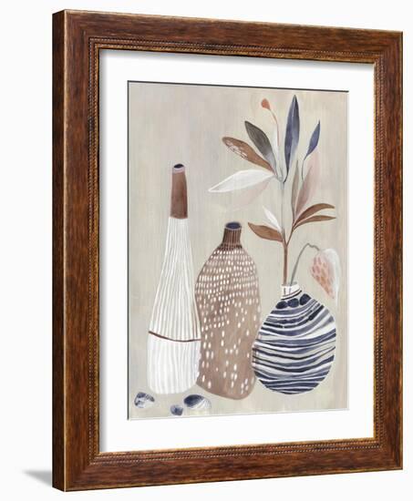 Summer Vase II-Maya Woods-Framed Art Print