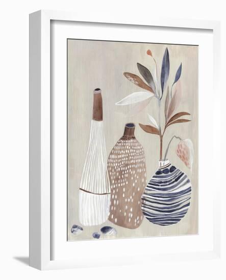 Summer Vase II-Maya Woods-Framed Art Print