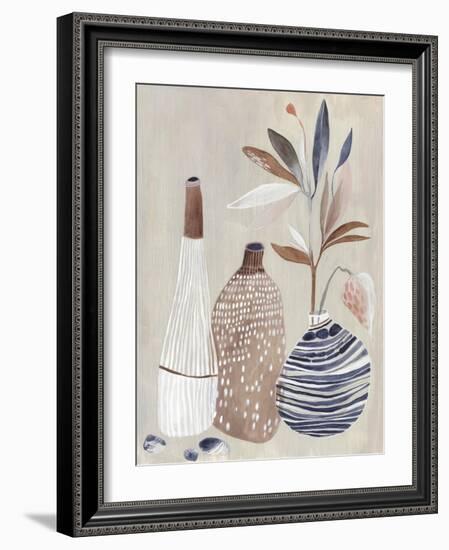 Summer Vase II-Maya Woods-Framed Art Print