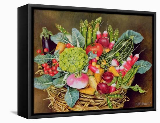 Summer Vegetables, 1995-E.B. Watts-Framed Premier Image Canvas