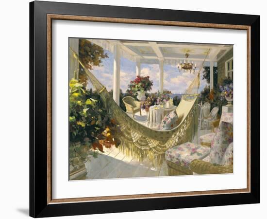 Summer Veranda-Benjamin-Framed Premium Giclee Print