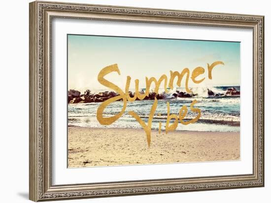 Summer Vibes-Emily Navas-Framed Art Print