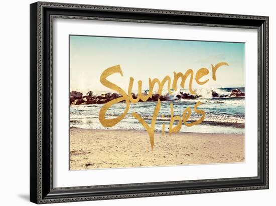 Summer Vibes-Emily Navas-Framed Art Print