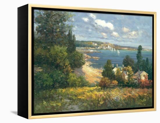 Summer Vista-Nicolas Lancret-Framed Stretched Canvas