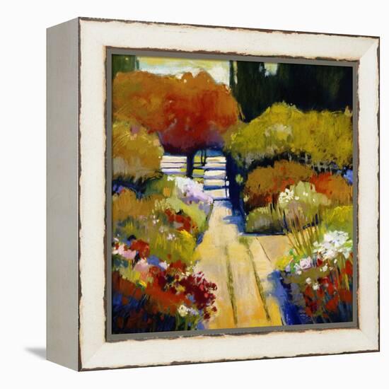 Summer Walk-Lou Wall-Framed Premier Image Canvas