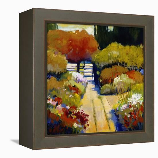 Summer Walk-Lou Wall-Framed Premier Image Canvas