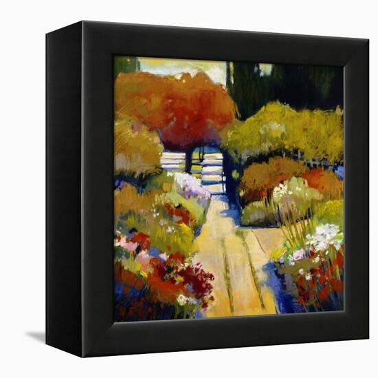 Summer Walk-Lou Wall-Framed Premier Image Canvas