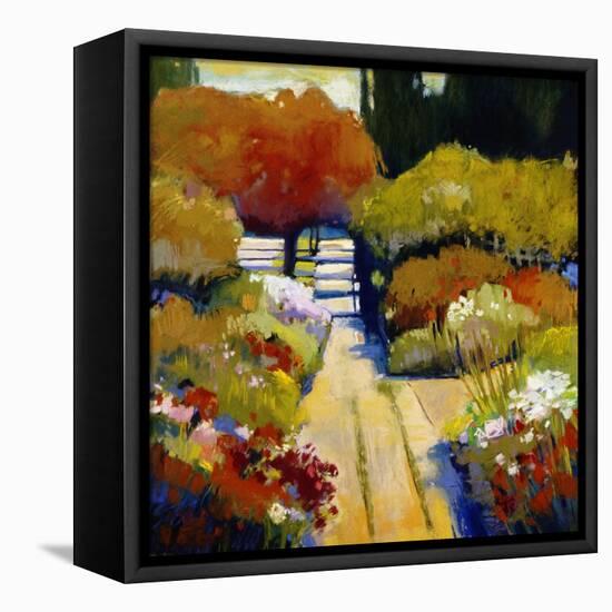 Summer Walk-Lou Wall-Framed Premier Image Canvas