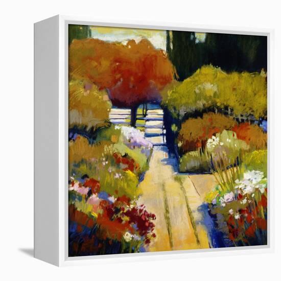 Summer Walk-Lou Wall-Framed Premier Image Canvas