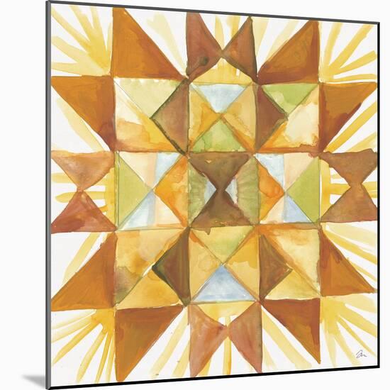 Summer Wheat Quilt-Jessica Mingo-Mounted Art Print