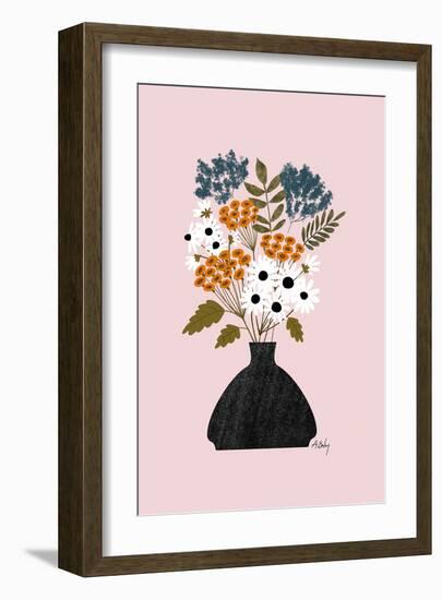 Summer Wildflowers-Annie Bailey Art-Framed Art Print