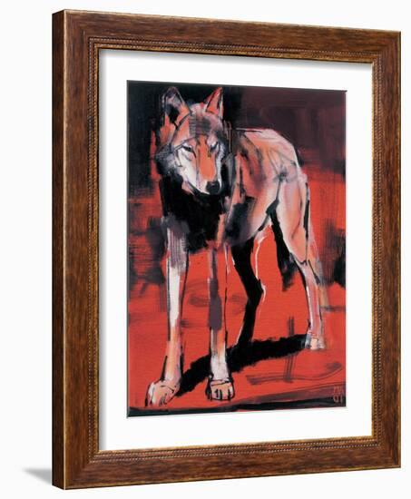 Summer Wolf, 2001-Mark Adlington-Framed Giclee Print