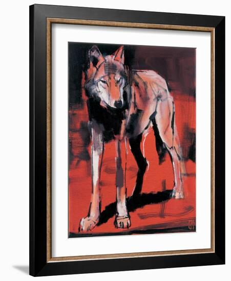 Summer Wolf, 2001-Mark Adlington-Framed Giclee Print