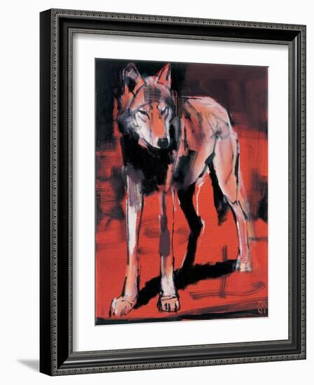 Summer Wolf, 2001-Mark Adlington-Framed Giclee Print