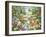 Summer Woodland Animals-MAKIKO-Framed Giclee Print