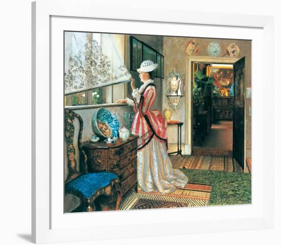 Summer-John Atkinson Grimshaw-Framed Art Print