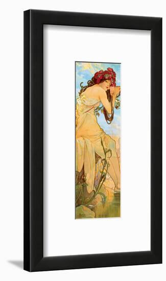 Summer-Alphonse Mucha-Framed Premium Giclee Print