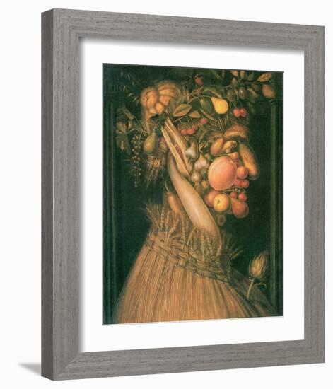 Summer-Giuseppe Arcimboldo-Framed Premium Giclee Print