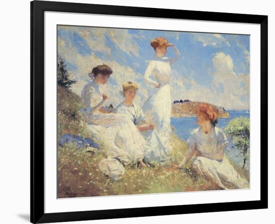 Summer-Frank Weston Benson-Framed Art Print