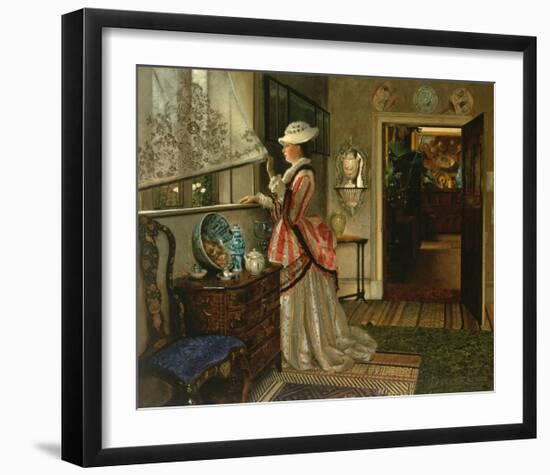 Summer-John Atkinson Grimshaw-Framed Giclee Print