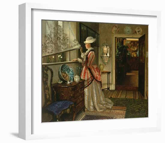 Summer-John Atkinson Grimshaw-Framed Giclee Print