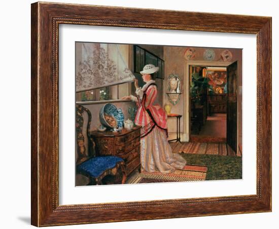 Summer-John Atkinson Grimshaw-Framed Giclee Print