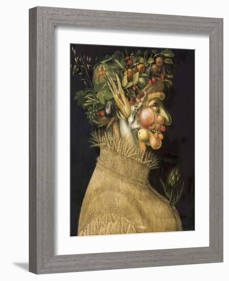 Summer-Giuseppe Arcimboldo-Framed Art Print