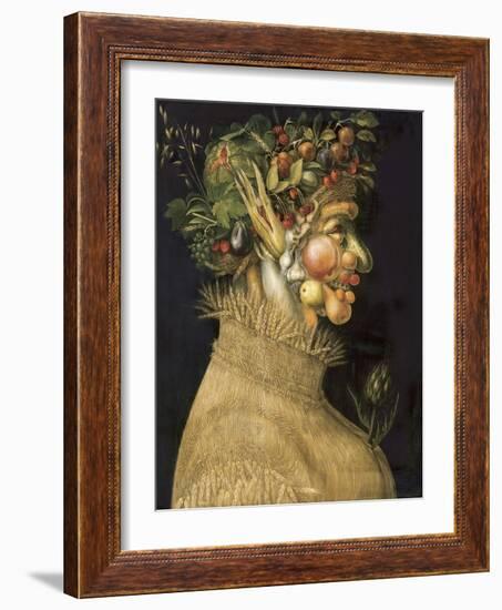 Summer-Giuseppe Arcimboldo-Framed Art Print