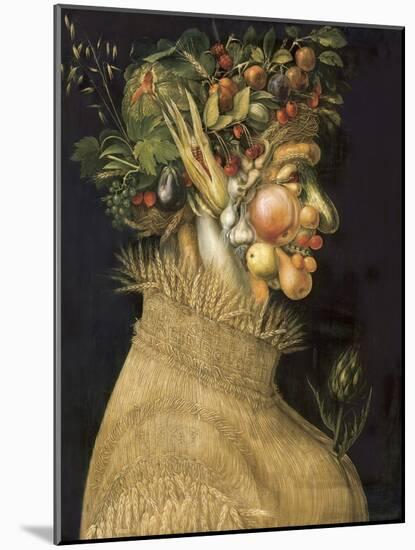 Summer-Giuseppe Arcimboldo-Mounted Art Print