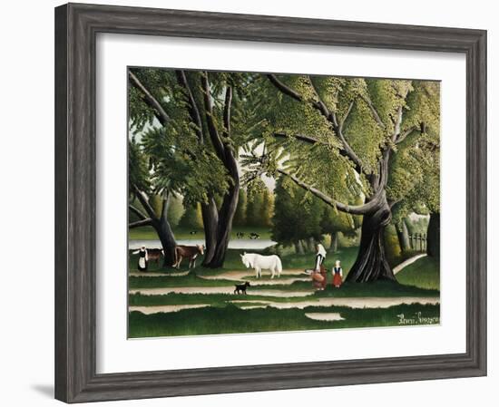 Summer-Henri Rousseau-Framed Giclee Print