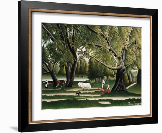 Summer-Henri Rousseau-Framed Giclee Print