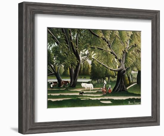 Summer-Henri Rousseau-Framed Giclee Print