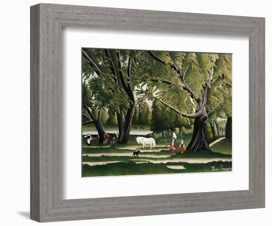 Summer-Henri Rousseau-Framed Giclee Print