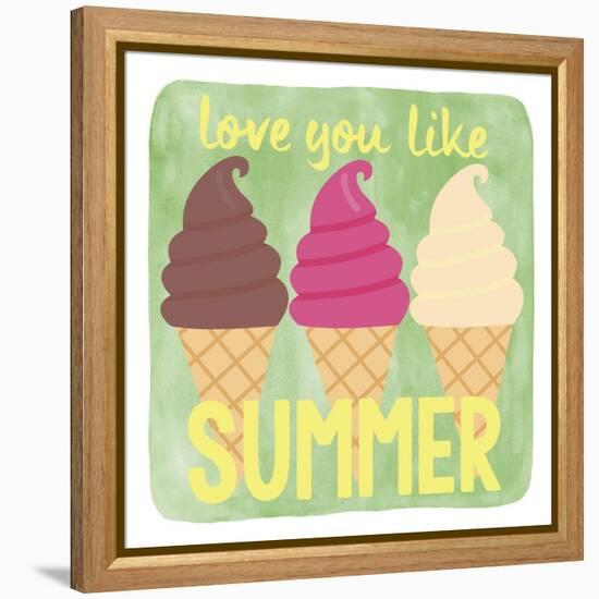 Summer-Erin Clark-Framed Premier Image Canvas