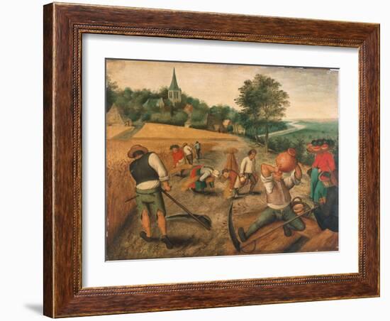 Summer-Pieter Bruegel the Elder-Framed Giclee Print